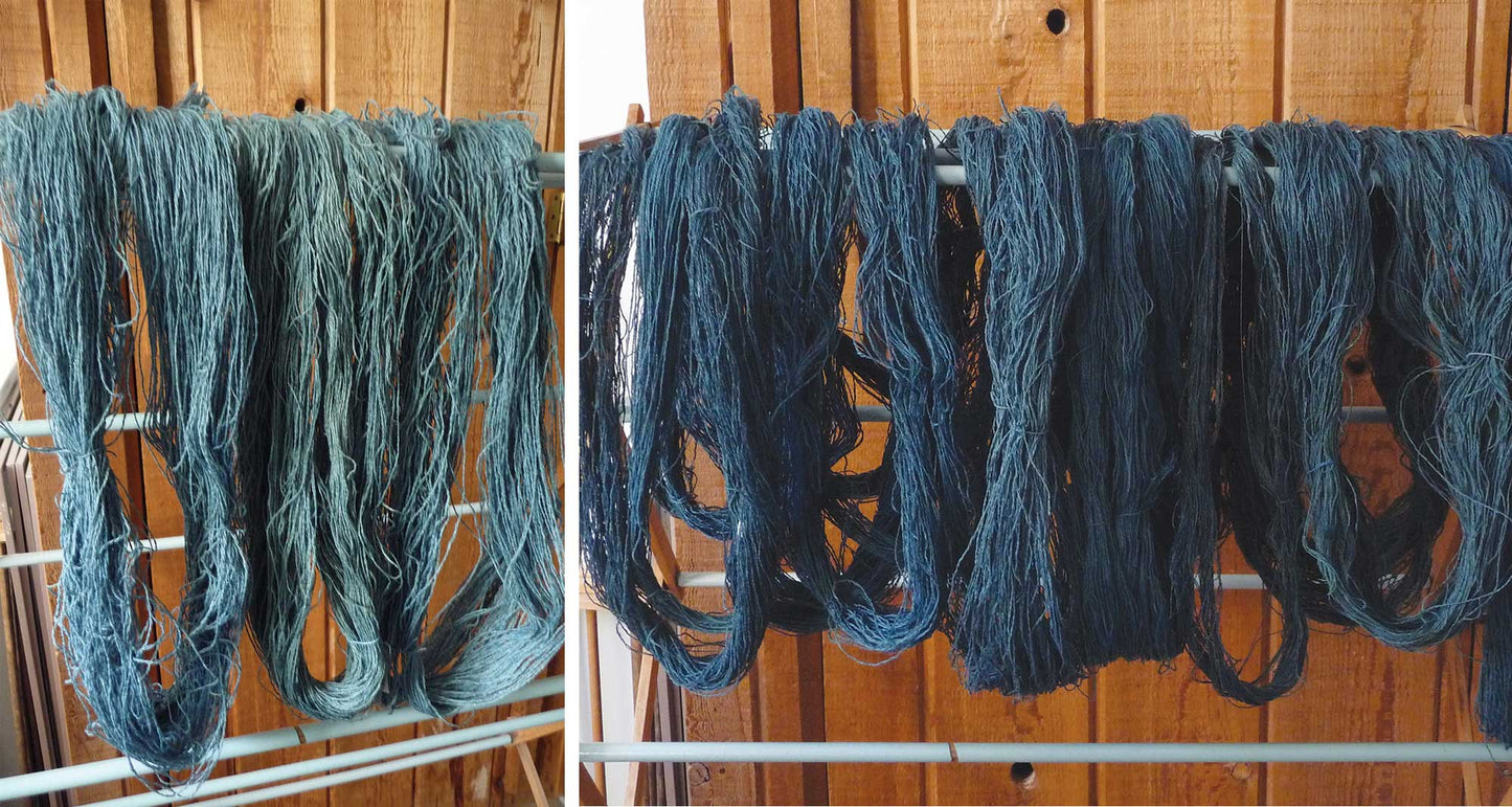 Natural Dye Series: Exploring Palettes from Fresh-Leaf Indigo, Madder & Woad eBook