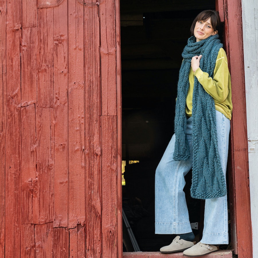 Loon Lake Scarf Pattern Download