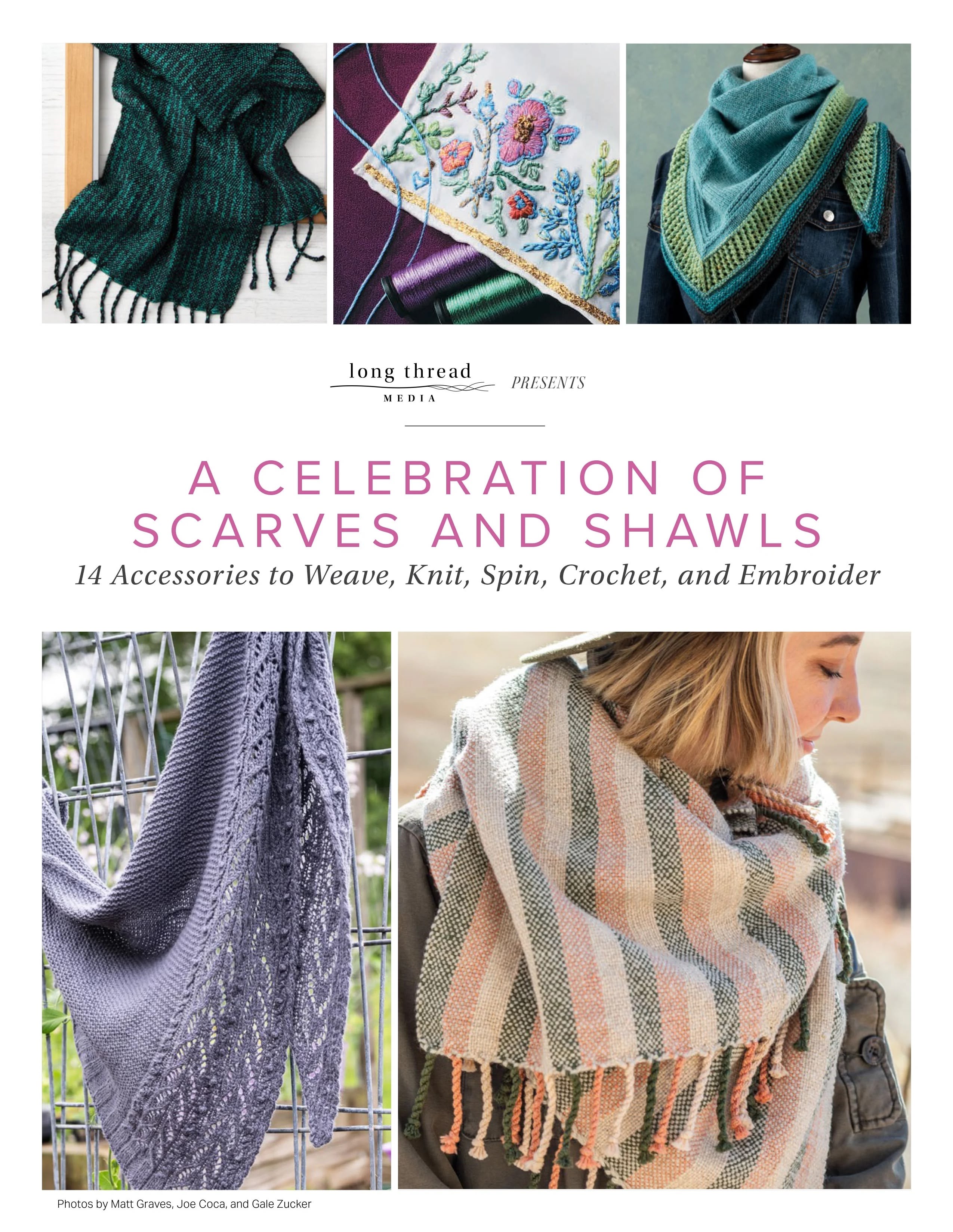 A Celebration of Scarves and Shawls | 14 Patterns | eBook – Long