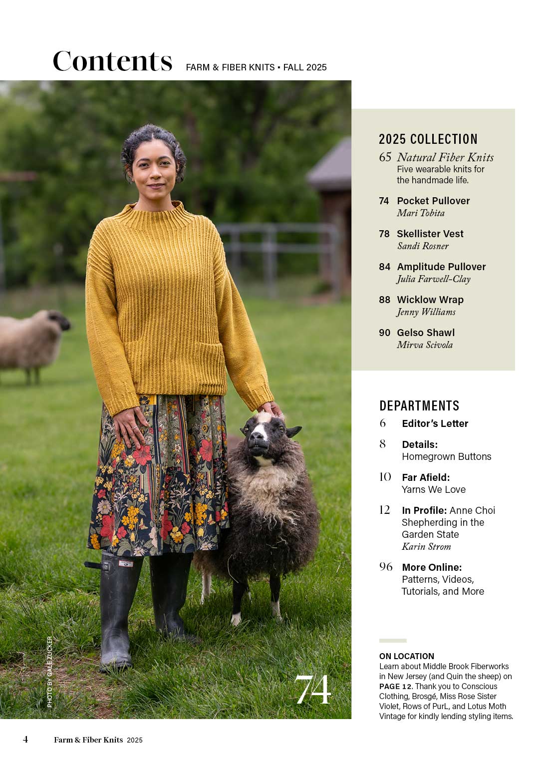 Farm & Fiber Knits Fall 2025