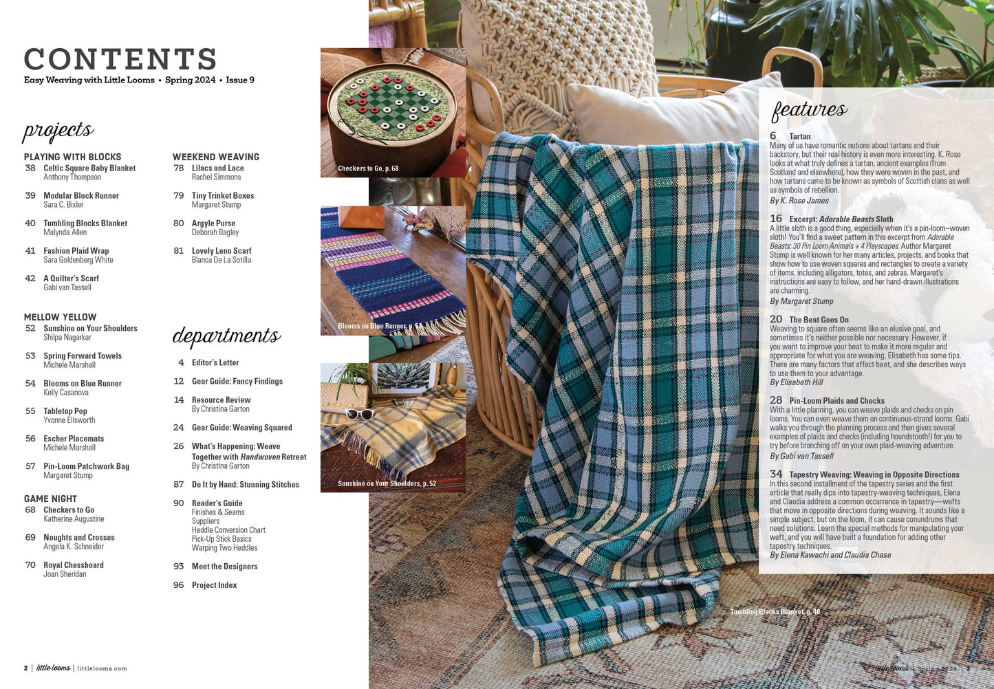 Easy Weaving with Little Looms Spring 2024