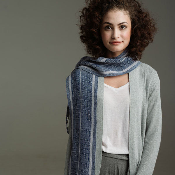 Friendship Scarf 8-Shaft Weaving Pattern Download – Long Thread Media
