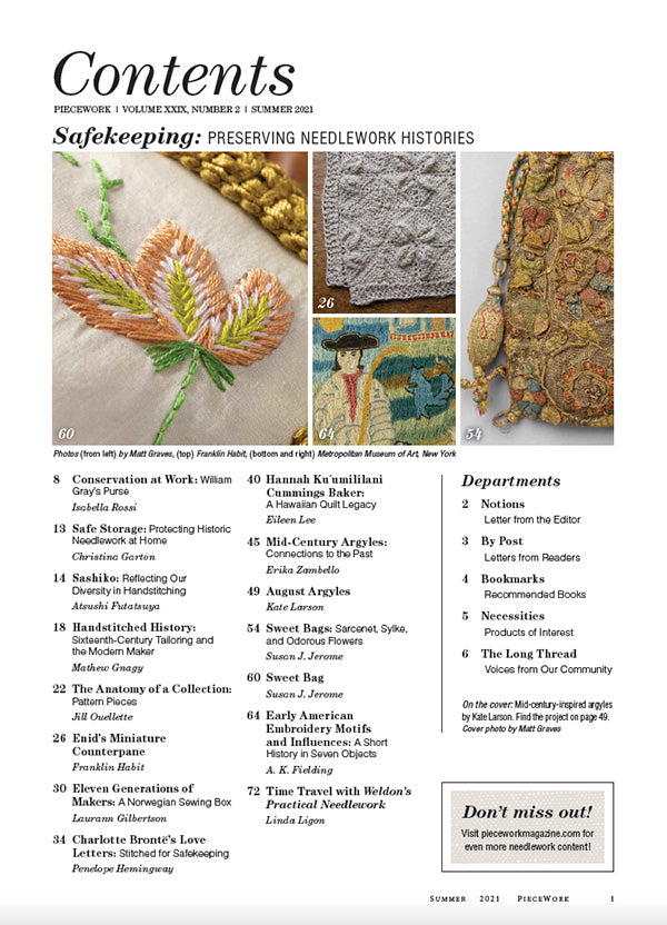 PieceWork Summer 2021