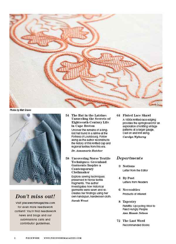 PieceWork Summer 2020