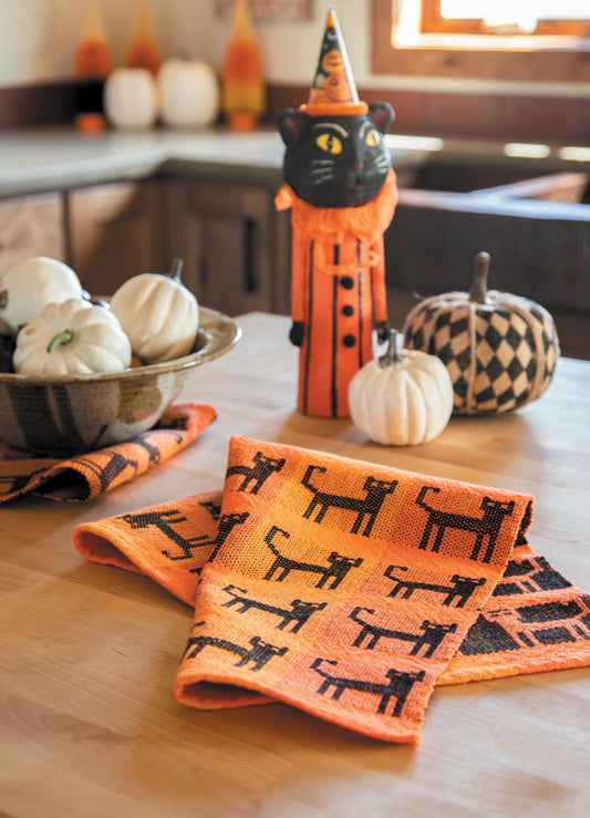 Black Cat Towels Weaving Pattern Download