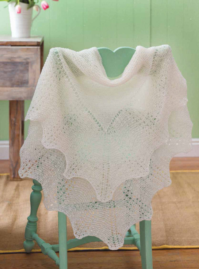 Rachel Lace Shawl to Knit Knitting Pattern DownloadImage