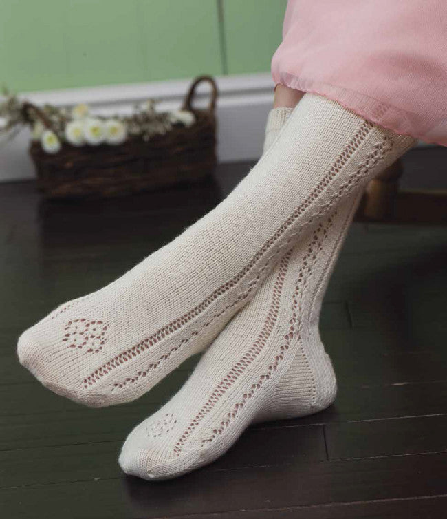 Queen Victoria's Stockings to Knit - A Modern Take Knitting Pattern Download