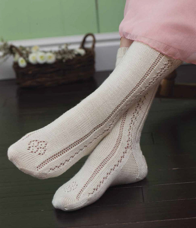 Queen Victoria's Stockings to Knit - A Modern Take Knitting Pattern DownloadImage