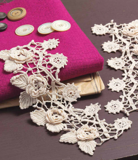 Irish Crochet Cuffs to Make Crochet Pattern DownloadImage