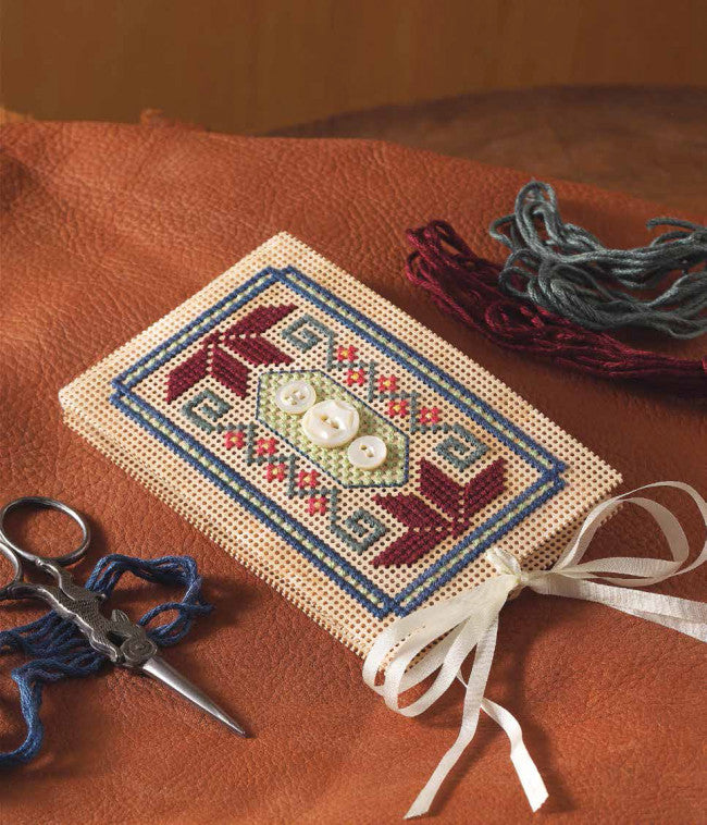 A Perforated-Paper Needle Book to Cross-Stitch Pattern – Long