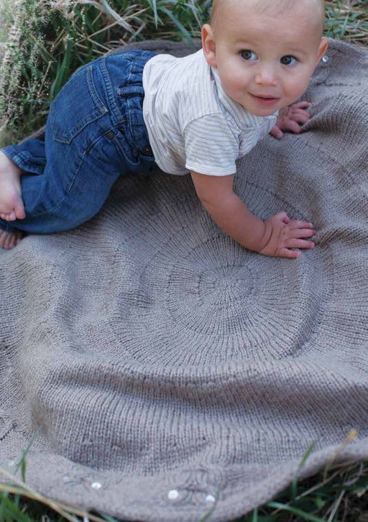 Into the Magic Forest Baby Blanket Knitting Pattern DownloadImage