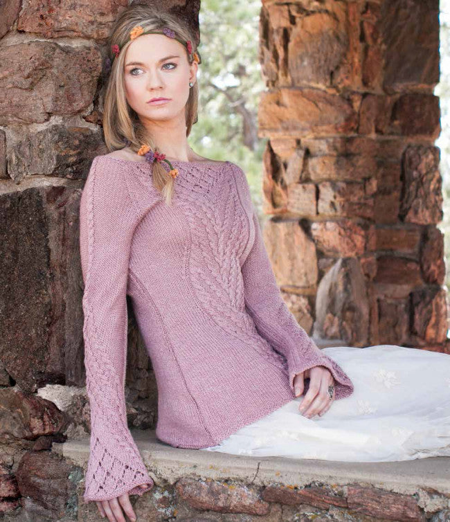 Hunger for Rampion Pullover Knitting Pattern DownloadImage