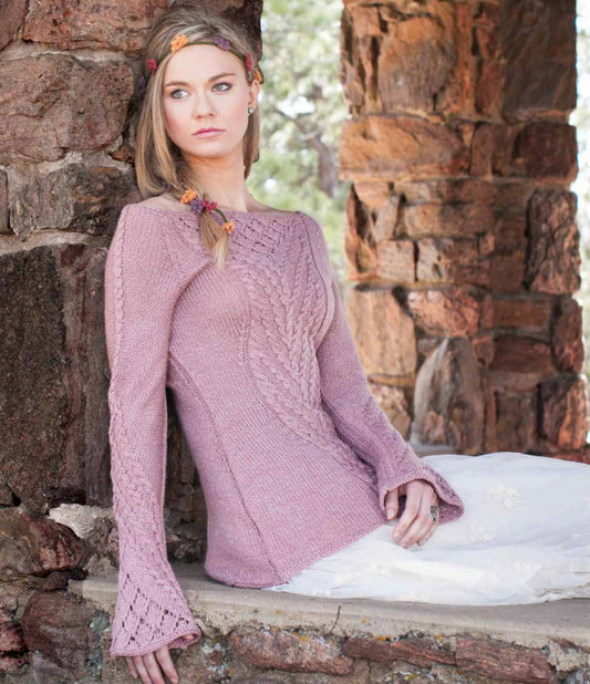 Hunger for Rampion Pullover Knitting Pattern DownloadImage