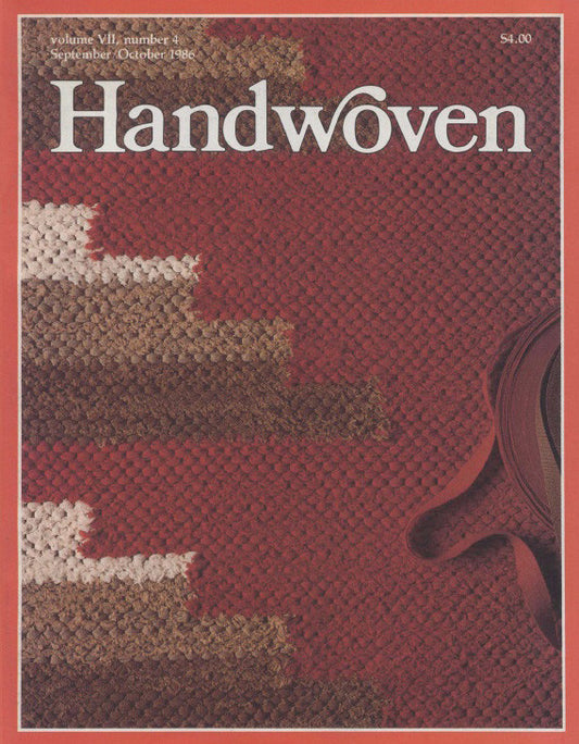Handwoven, November/December 1986 Digital Edition Image