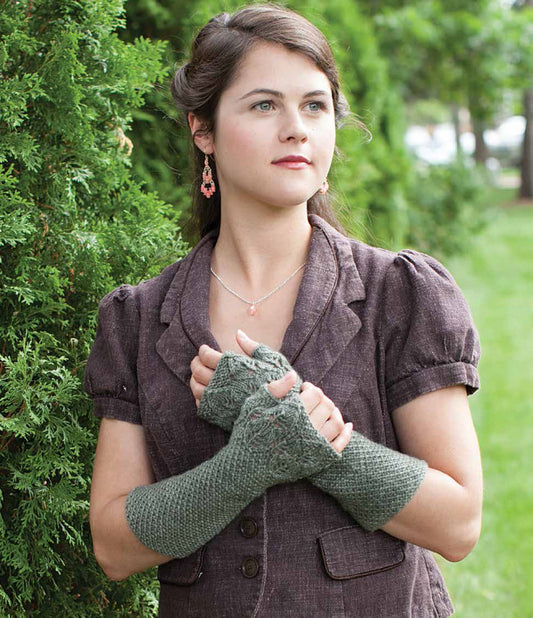 Jane's Barathea Mitts Knitting Pattern DownloadImage