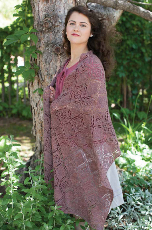 Dashwood Lace Stole Knitting Pattern DownloadImage