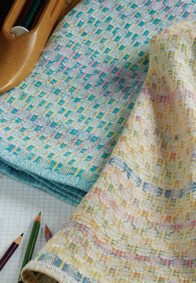 Spring Stroller Blanket a Loom Knit Pattern 