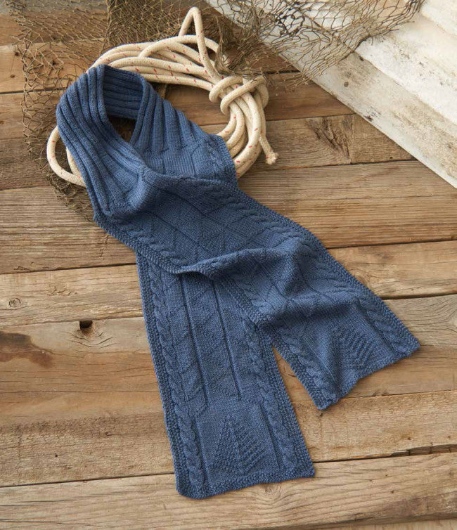 Gerard's Seaman's Scarf Knitting Pattern DownloadImage