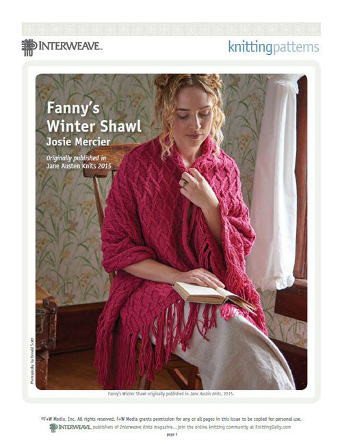 Fanny's Winter ShawlImage