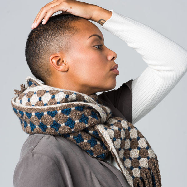 Taconic Tonic Scarf Weaving Pattern DownloadImage