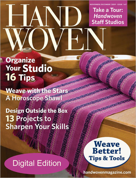 Handwoven, November/December 2009 Digital EditionImage