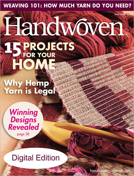 Handwoven, May/June 2008 Digital EditionImage