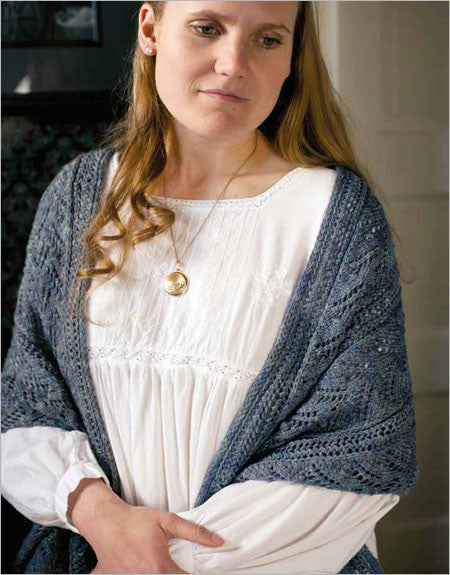 Paisley Lace Shawl Knitting Pattern DownloadImage