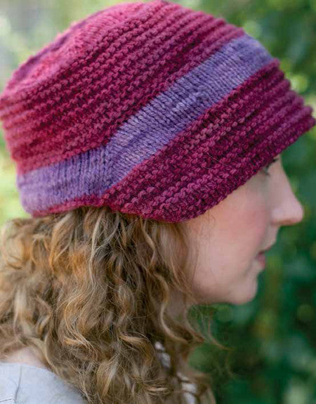 Walking to Meryton Bonnet Knitting Pattern DownloadImage