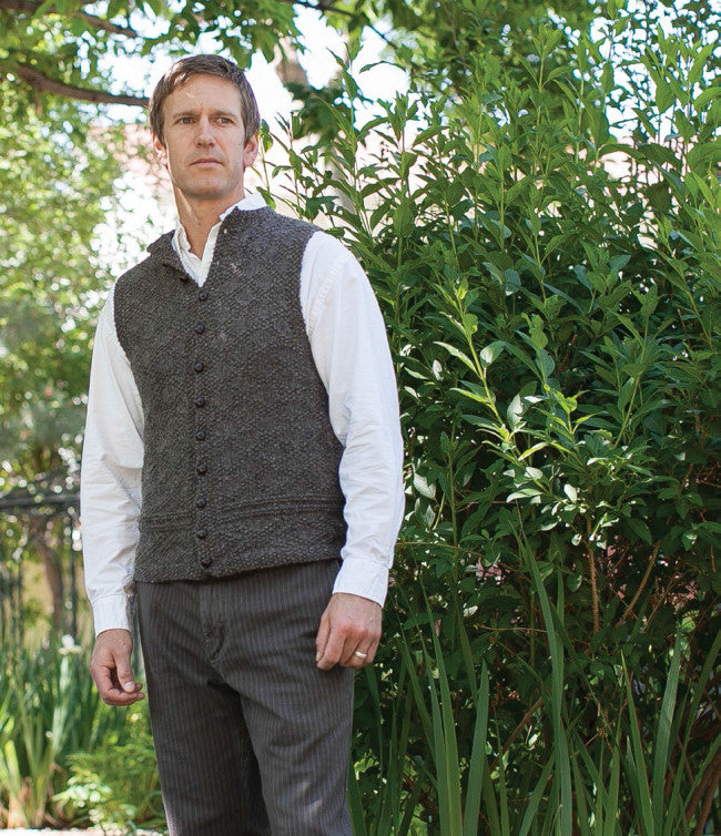 A Vest for Charles Knitting Pattern Download – Long Thread Media