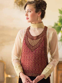 Dramatic Evening Ensemble: Brocade VestmentImage