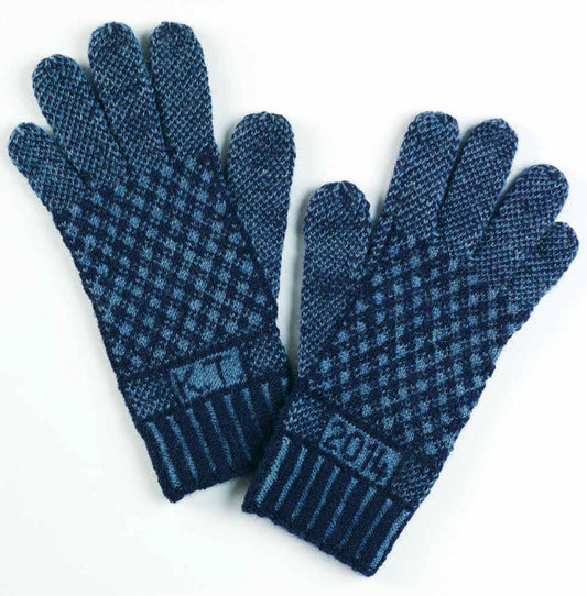 Prince of Wales Sanquhar Gloves Knitting Pattern DownloadImage