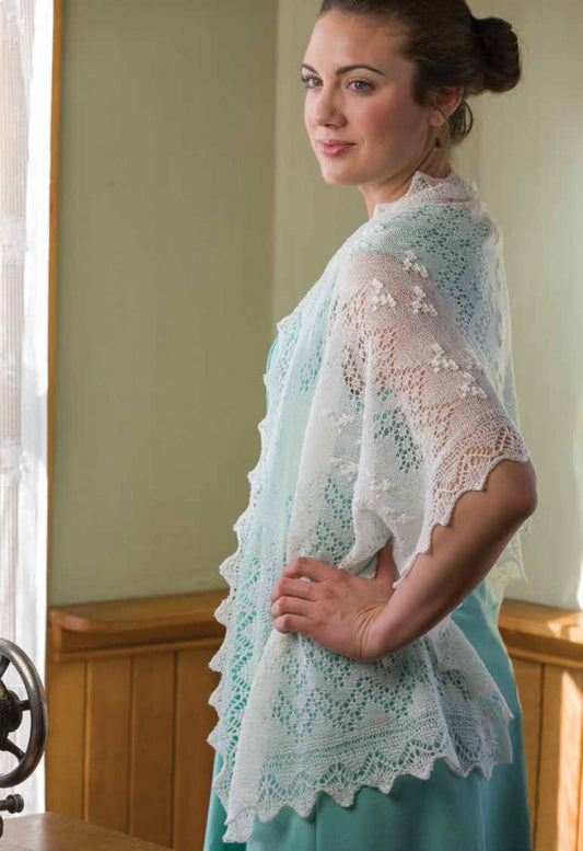 Kajakakiri Stole Knitting Pattern DownloadImage