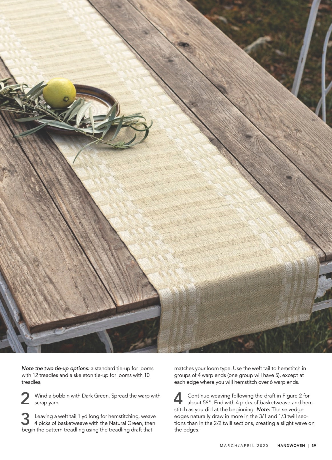 Handwoven March/April 2020