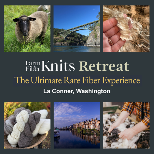 Farm & Fiber Knits Fall Retreat (September 28–October 2, 2026 | La Conner, Washington)
