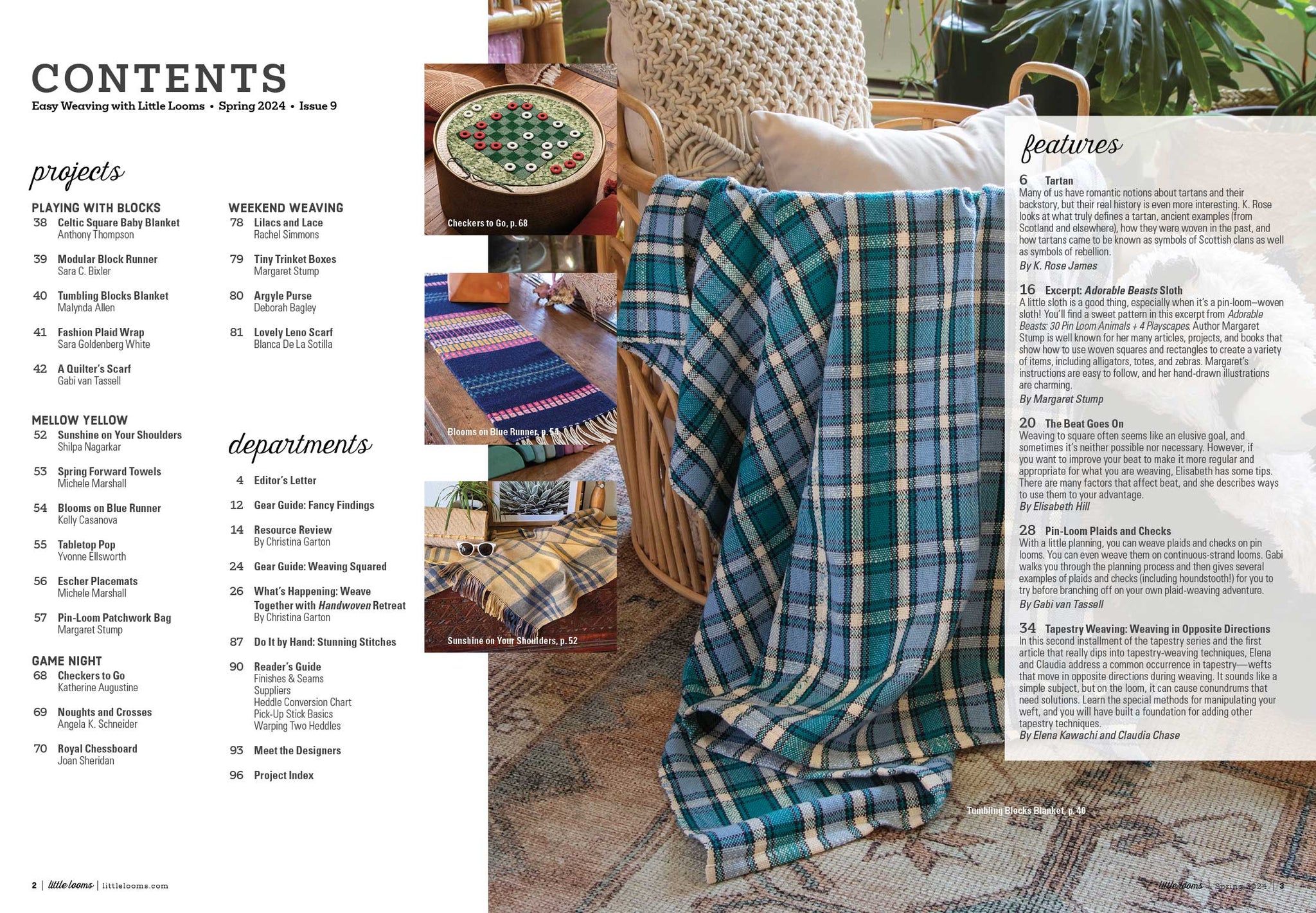 Easy Weaving with Little Looms Spring 2024 – Long Thread Media