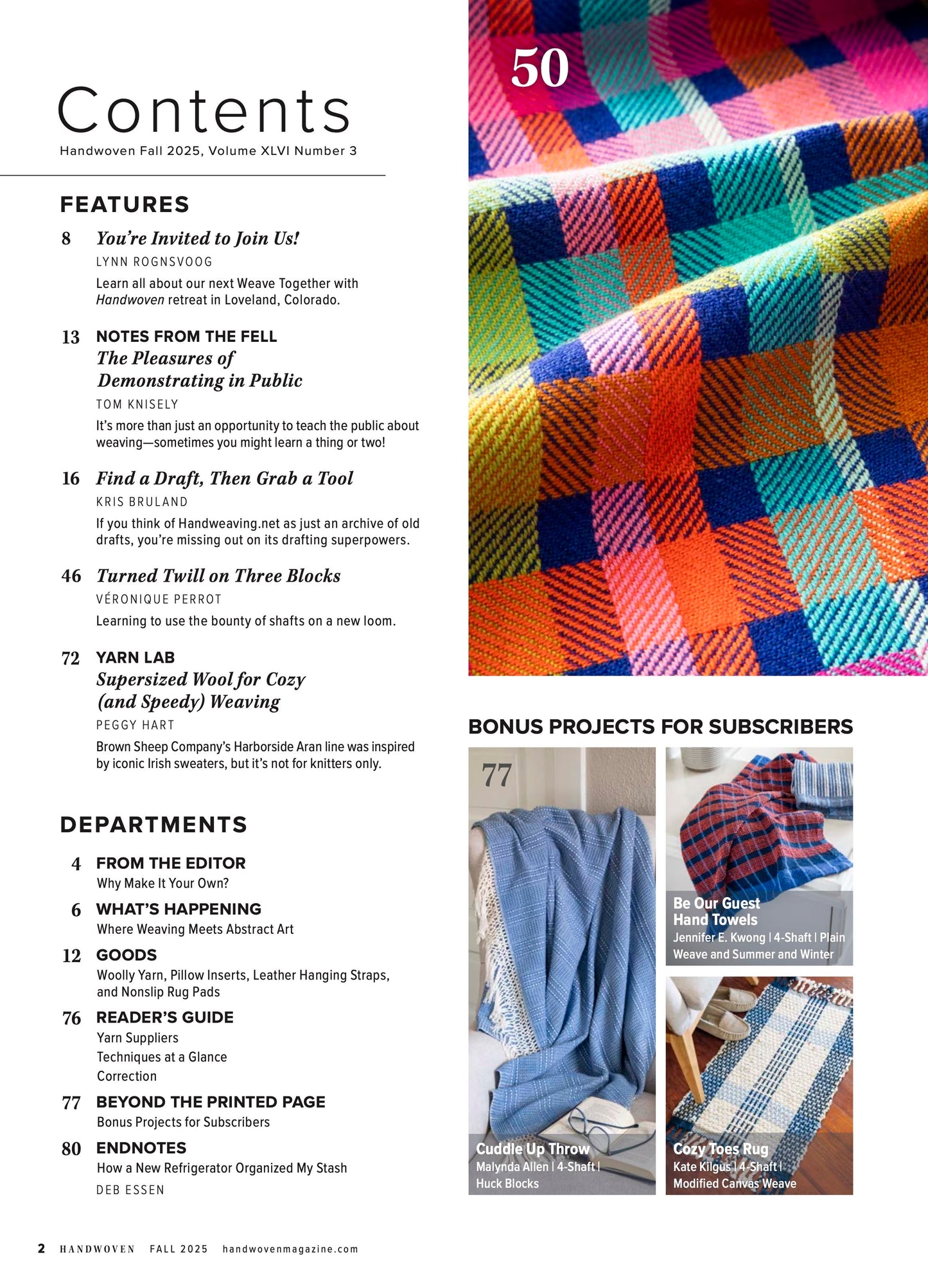 Handwoven Fall 2025