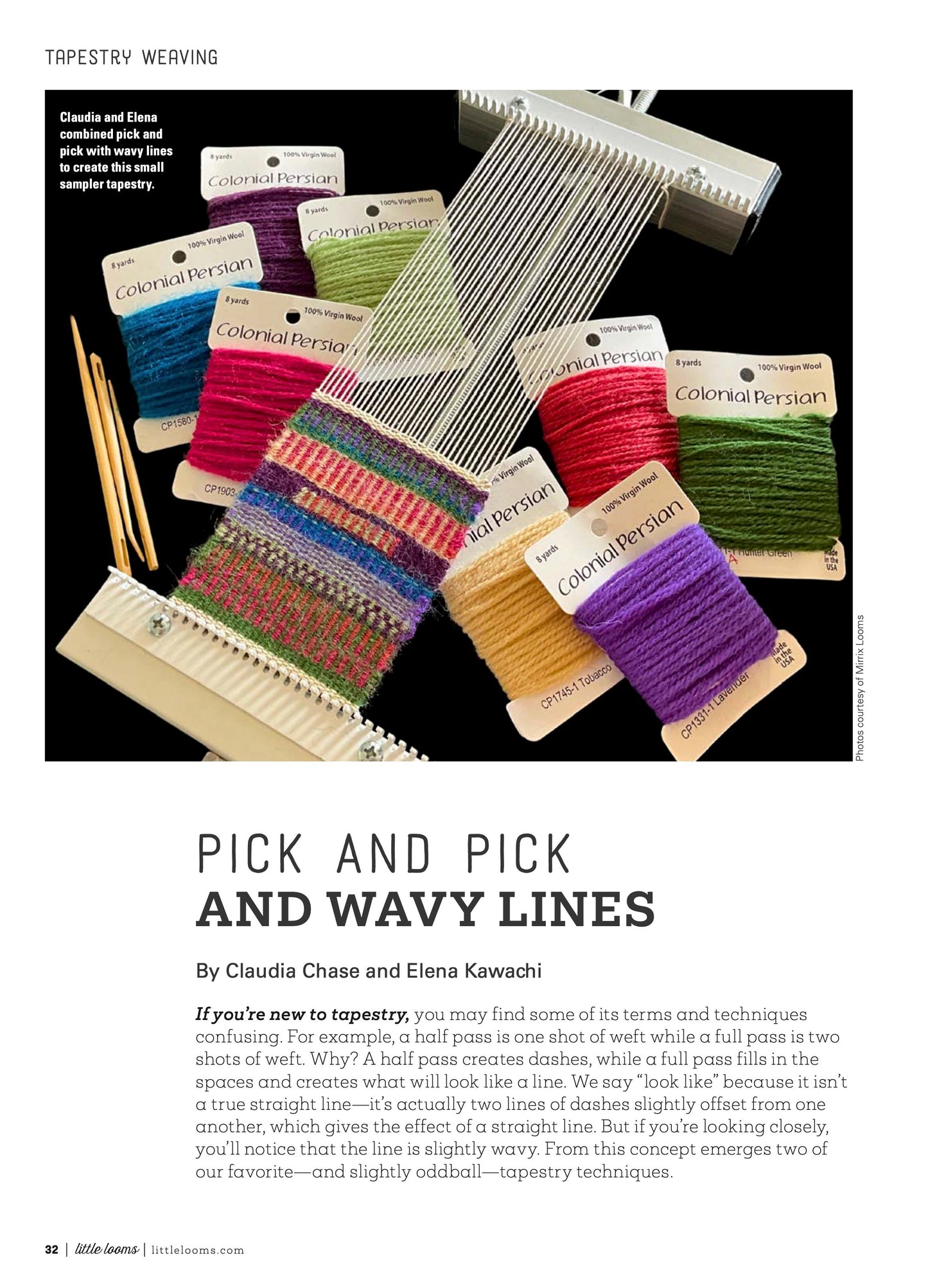 Easy Weaving with Little Looms Fall 2024