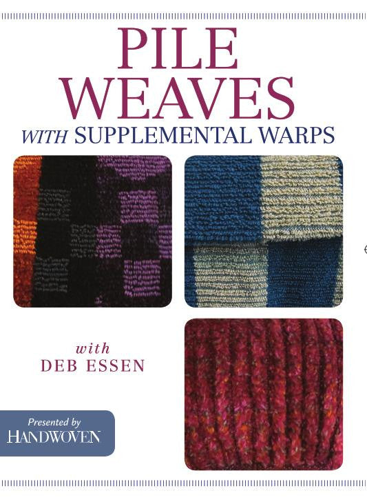 Pile Weaves with Supplemental Warps Video DownloadImage