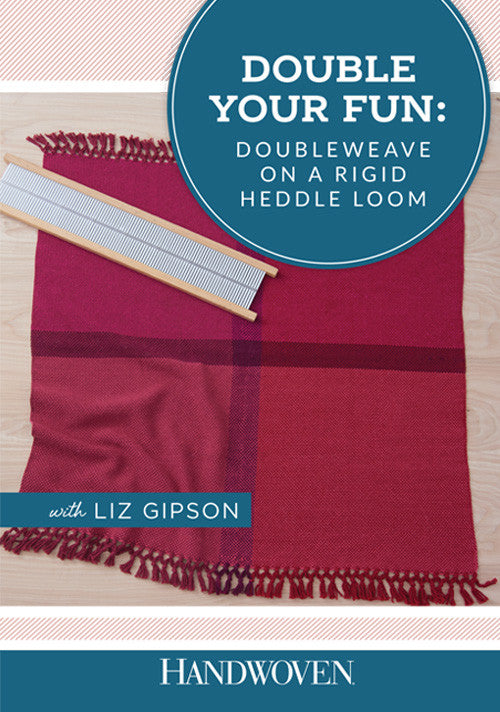 Double Your Fun: Doubleweave on a Rigid Heddle Loom Video DownloadImage