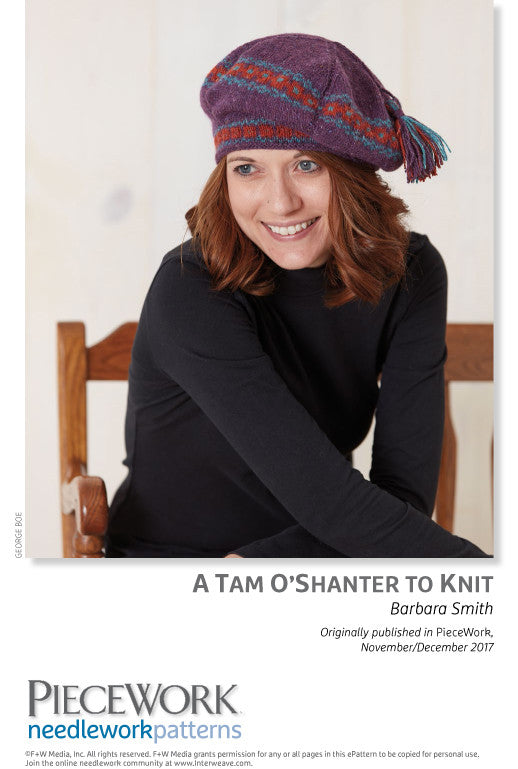 A Tam O'Shanter to Knit Pattern DownloadImage