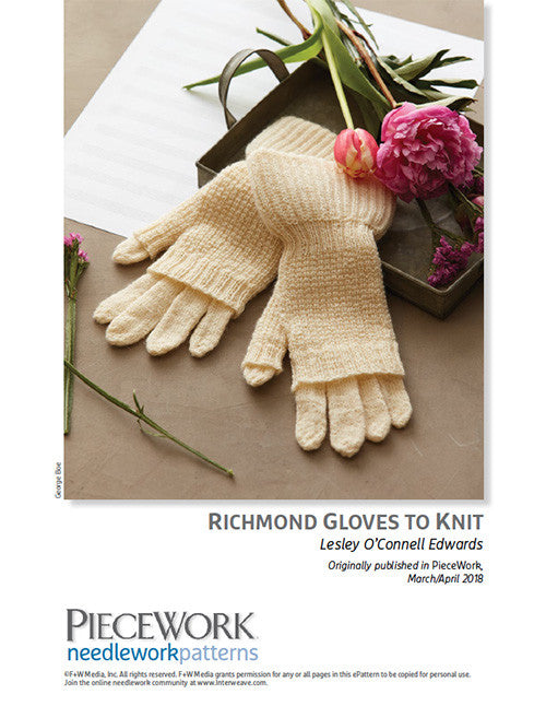 Richmond Gloves to Knit Pattern DownloadImage