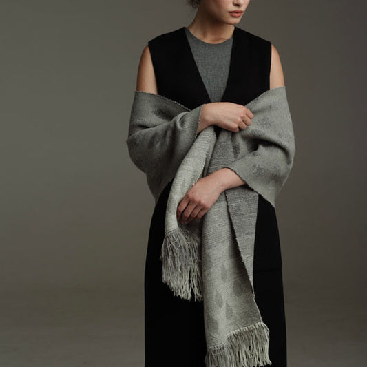 Blanket Scarf 12-Shaft Weaving Pattern DownloadImage