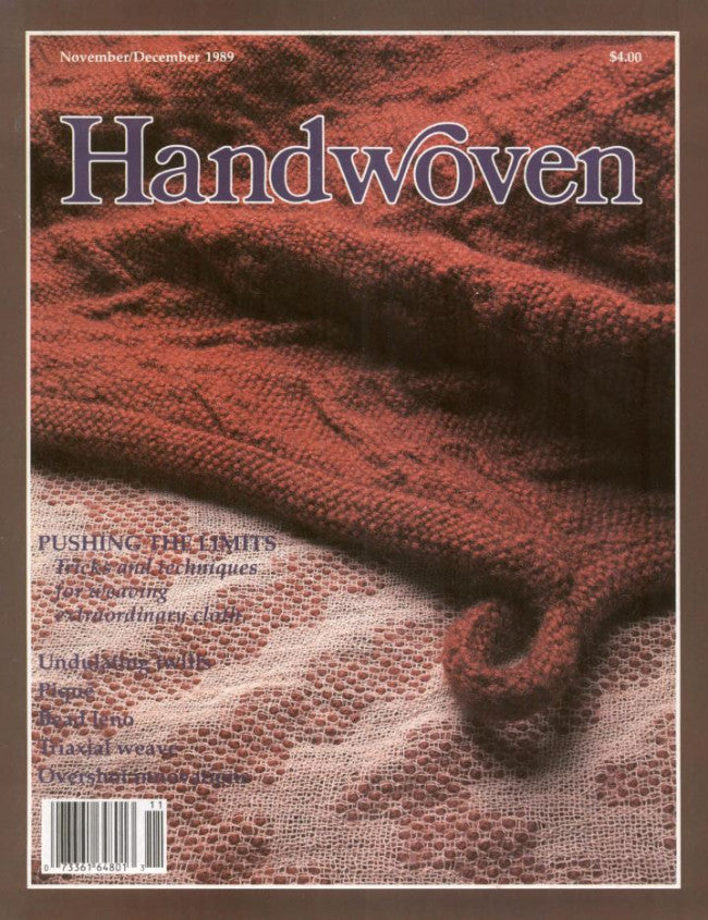 Handwoven, November/December 1989 Digital EditionImage