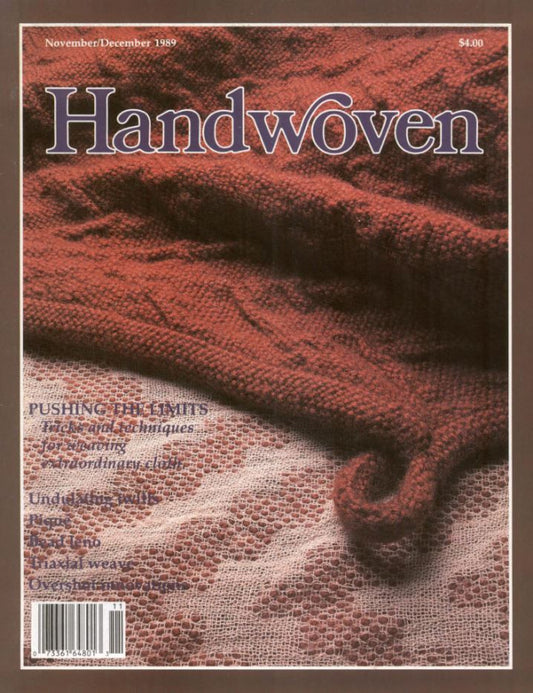 Handwoven, November/December 1989 Digital EditionImage