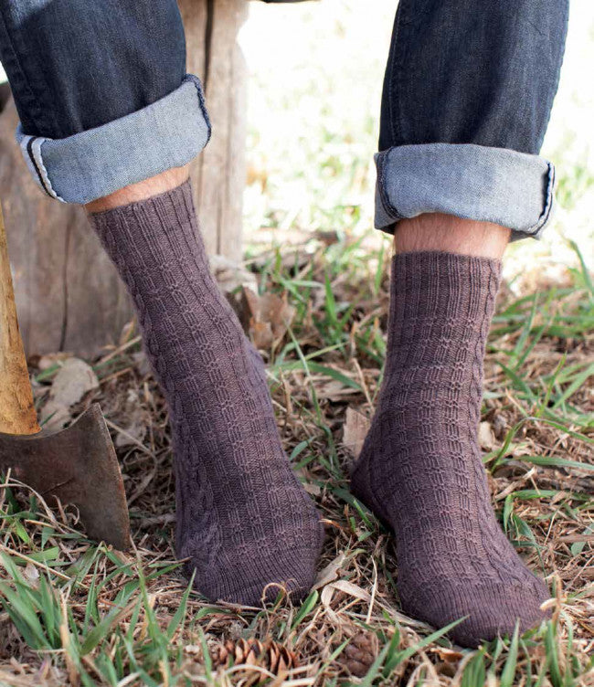 Woodcutter Socks Knitting Pattern DownloadImage