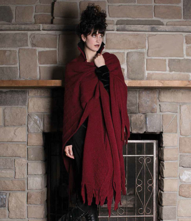 Maleficent's Cloak Knitting Pattern DownloadImage