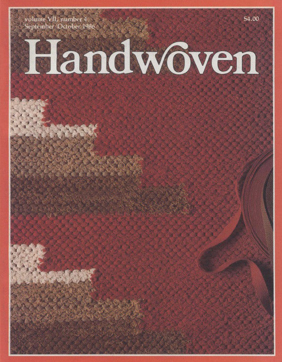 Handwoven, November/December 1986 Digital Edition Image