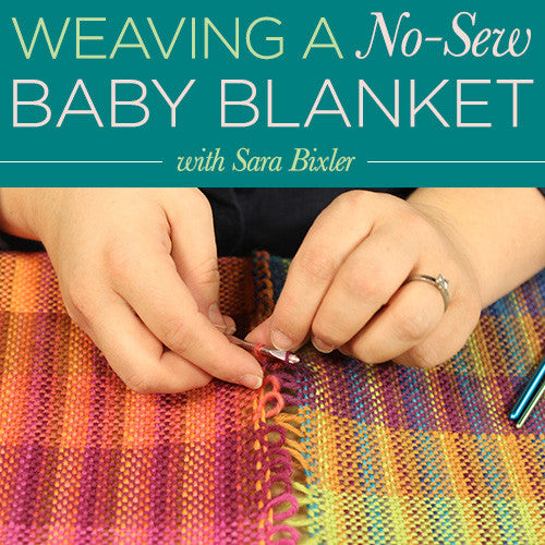 Weaving a No Sew Baby Blanket Video DownloadImage