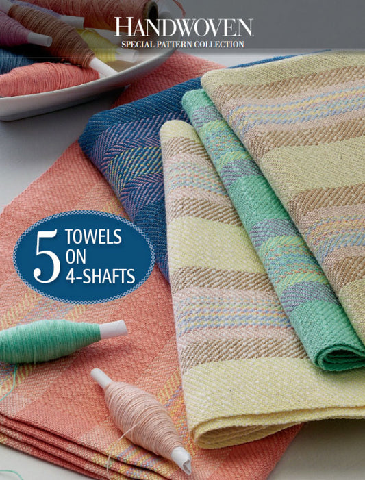 Handwoven Special Pattern Collection: 5 Towels on 4-ShaftsImage