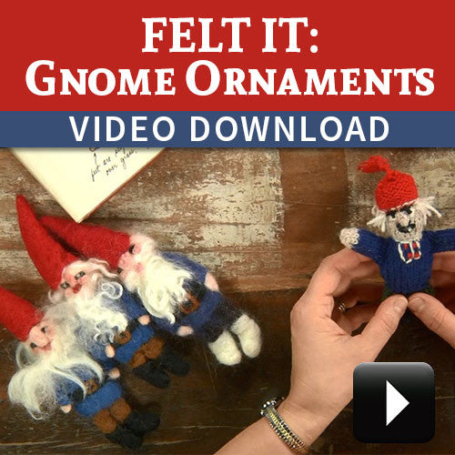 Felt-It: Gnome Ornaments Video DownloadImage